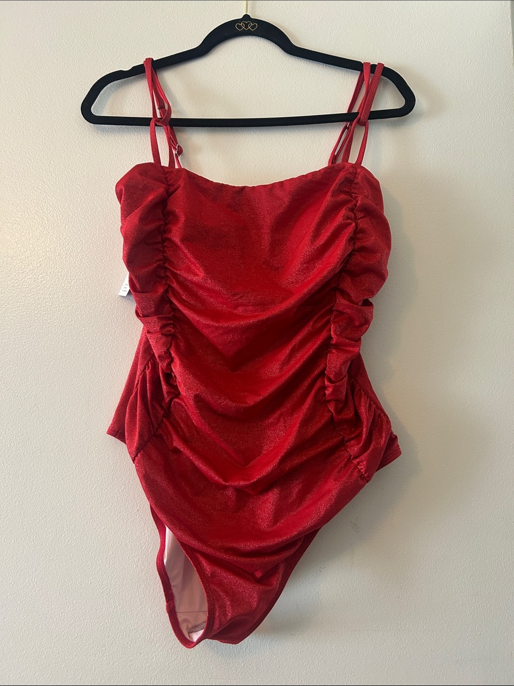 NWT Cupshe Red One Piece Bathing Suit